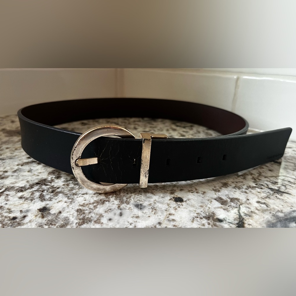 Calvin Klein Jeans Black Belt
